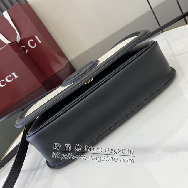 Gucci專櫃古馳最新款Blondie系列小號手提包原廠皮肩背女包 jh2139型號：815714